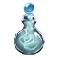 Flasche mit Silbernebel icon