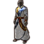 Robe à écharpe croisée des nouvelles lunes Icon icon