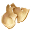 Thick Leather Scraps Icon icon
