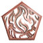 Glyphe der Flamme icon