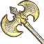 Golden Khajiit Battle Axe icon