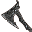 Silver Rose Battle Axe icon