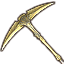 Golden Ebonshadow Battle Axe icon