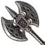 Hache de bataille en cuprite Icon icon