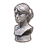 Leftside Bun Twist Icon icon
