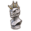 Crête palmée avant-arrière Icon icon