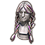 Tresse de rivière colorée Icon icon