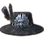 Plumed Mourning Hat Icon icon