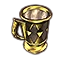 Furniture icon for Hochelfische Tasse, vergoldet