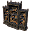 Bücherschrank aus Apocrypha, groß, mit Zacken und gefüllt icon