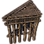 Платформа (из старой древесины треугольная) icon