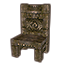 Silla de Lodazal Lóbrego, grabada Icon icon