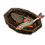 Pescado argoniano en una cesta icon