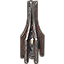 Porte-bougie des Terres mortes, gravé Icon icon