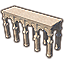 Pasillo con columnata de Cárcava Icon icon