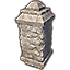 Poste de Leyawiin, para jardín, de piedra icon