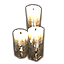 Обычная свеча (набор) Icon icon