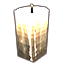 Grobe Kerze, einfach Icon