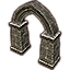 Bretonischer Zaun, Steinbogen icon