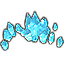 Blue Crystal Cluster, Medium icon
