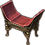 Fauteuil colovien, noble sans dossier icon