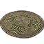Colovianischer Vorleger, nobel und rund Icon icon