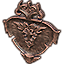 Medallón coloviano, uvas icon