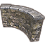 Colovian Garden Wall, Curved Icon icon