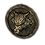 Brotherhood Plaque, Wolf icon