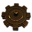 Clockwork Gear Shaft, Miniature Icon