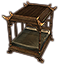 Lit elfe noir à baldaquin Icon icon