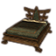 Dunkelelfisches Bett, Doppelbett Icon icon