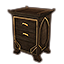 Dunkelelfischer Beistelltisch, auskragend Icon icon