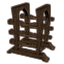 Dunkelelfisches Weinregal, robust Icon icon