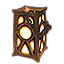 Lanterne elfe noire, grillagée icon