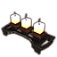 Dunkelelfische Kerze, Weihablage icon