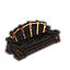 Двемерская скамья со спинкой (изысканная) icon