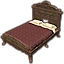Furniture icon for Эльсвейрская кровать (изысканная двуспальная)