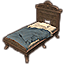 Bett aus Elsweyr, zerwühltes und elegantes Einzelbett icon