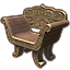 Lehnstuhl aus Elsweyr, niedrig und elegant Icon