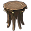 Elsweyr Nightstand, Octagonal Wooden Icon icon