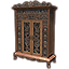 Garderobe aus Elsweyr, breit und elegant aus Holz Icon