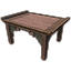 Table d'Elsweyr élégante en bois icon