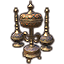 Elsweyr Incense Burner, Branched Brass Icon icon