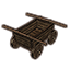 Chariot de mine à pousser Icon