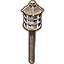 Vogelhäuschen, zylindrisch und befestigt Icon icon