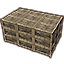 Cajas toscas, envío de cargamento Icon icon