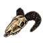Cráneo de brujas, carnero astado icon