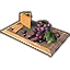 Furniture icon for Comida coloviana, tabla de uvas