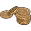 Coin Pile, Small Icon icon